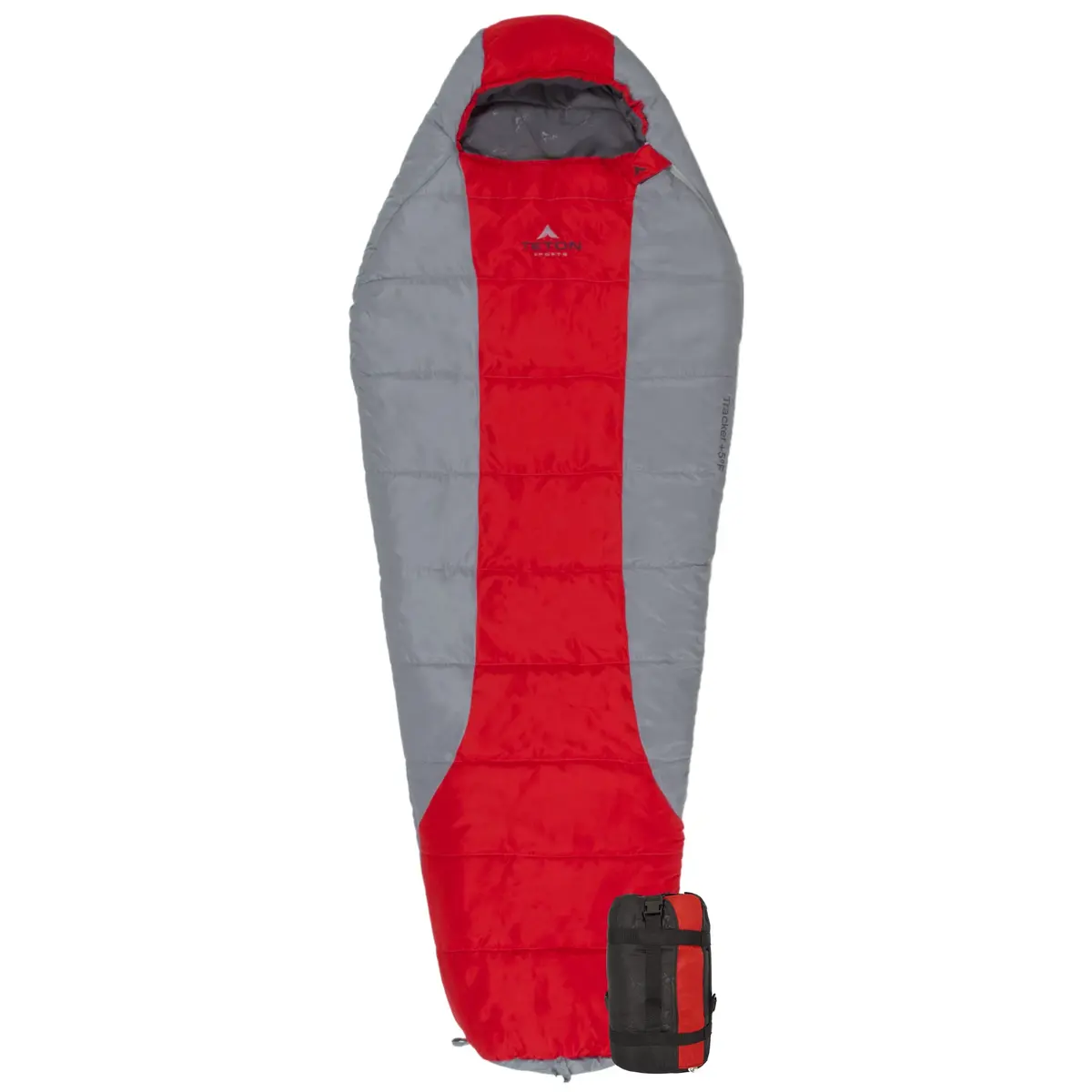 TETON Sports Tracker 5 Degree Sleeping Bag | Lightweight, Warm Mummy Design for Camping & Backpacking - main product image