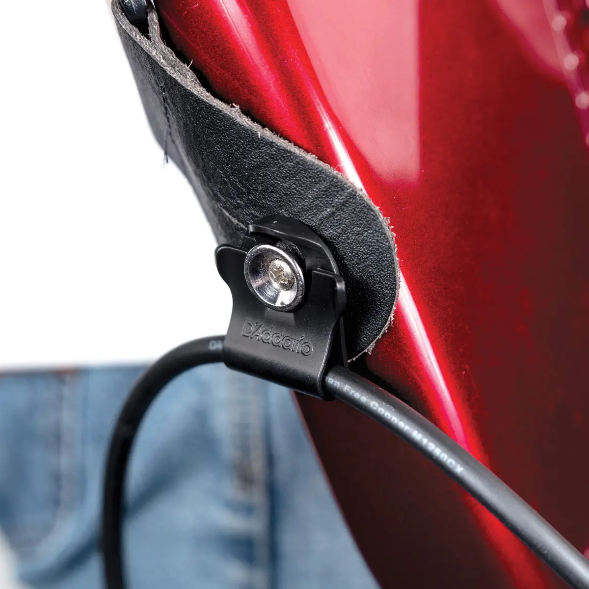 D'Addario Dual-Lock Guitar Strap Lock Set | Secures Strap & Cable, No Modifications Needed - view 3