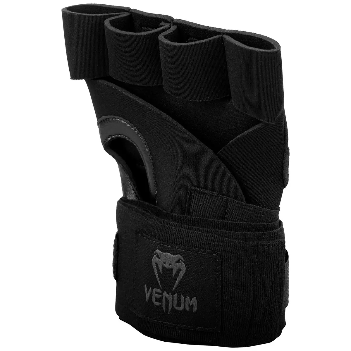 Venum Kontact Gel Glove Wraps Black/Black One Size | Integrated Gel Padding for Shock Absorption - view 3