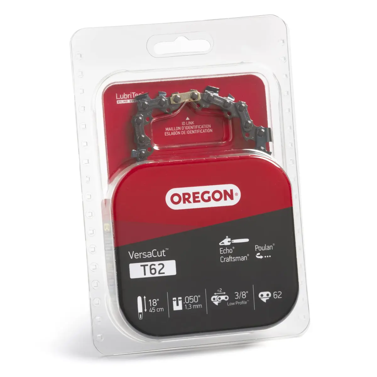 Oregon Chainsaw Chain for 18" Bar, 3/8" LP, .050" Gauge, 62 Drive Links | High Performance for Light & Professional Use - view 3