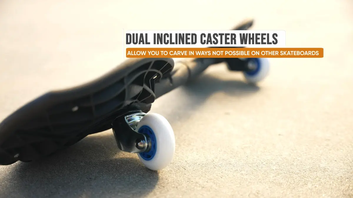 Razor Ripster Caster Board Blue | 26 inch Deck, 175 lb Capacity - view 6