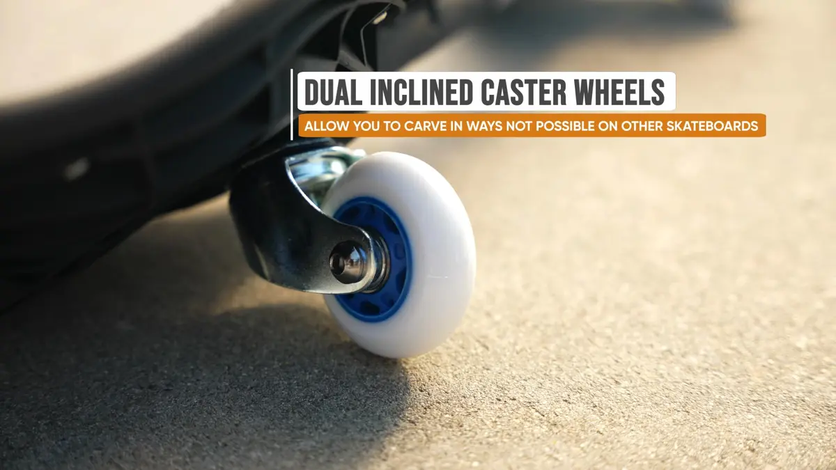 Razor Ripster Caster Board Blue | 26 inch Deck, 175 lb Capacity - view 3