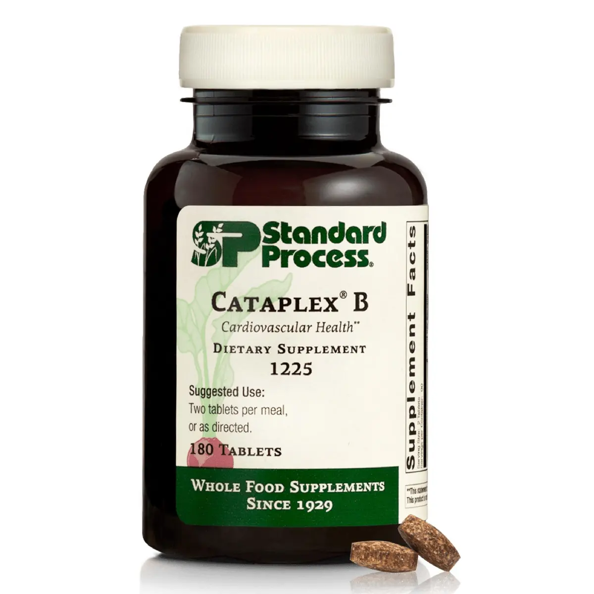 Standard Process Cataplex B 180 Tablets | Supports Nervous & Heart Health, Energy Production - main product image