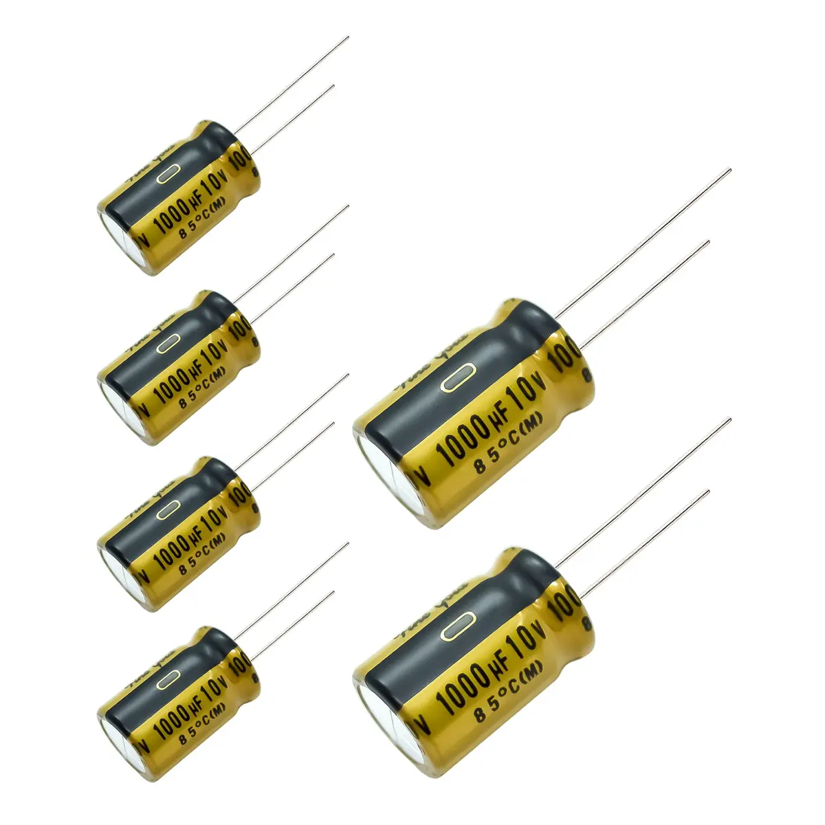 Nichicon FG 10V 1000uF Audio Grade Capacitors 6 pcs | High Fidelity Audio Components - main product image
