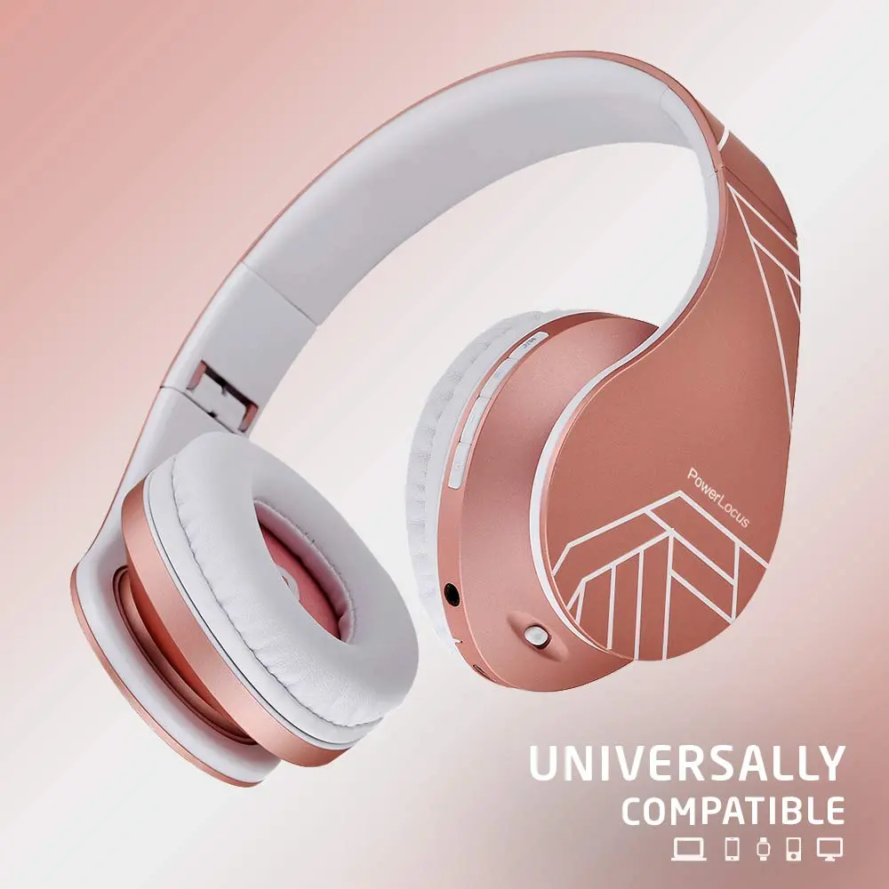 PowerLocus Kids Over-Ear Bluetooth Headphones | Safe 85DB Volume, 15H Play, Foldable, Micro SD Mode - view 7