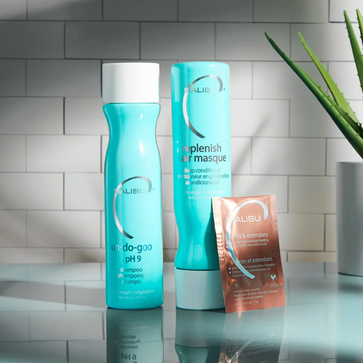Malibu C Un-Do-Goo Clarifying Shampoo 266ml (9 Fl Oz) | Deep Cleansing for Product Buildup & Resin Removal - view 6