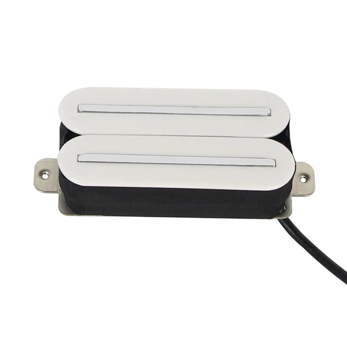 FLEOR High Output Bridge Pickup White | Dual Rail Humbucker for Electric Guitar - main product image