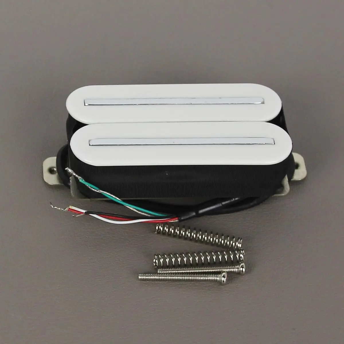 FLEOR High Output Bridge Pickup White | Dual Rail Humbucker for Electric Guitar - view 3