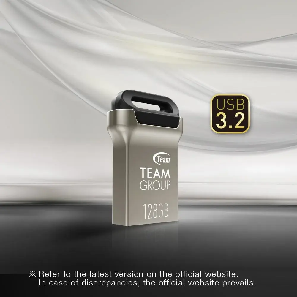 TEAMGROUP C162 32GB USB 3.2 Gen 1 Flash Drive | Metal, Capless, Waterproof - view 2