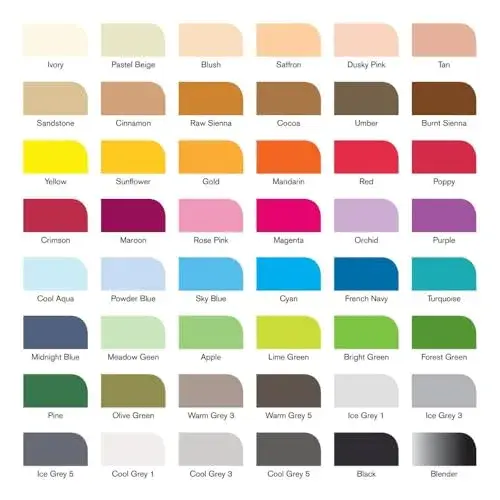 Winsor & Newton Promarker Essential Collection Set of 48 | Alcohol-Based Markers for Art & Craft - view 4