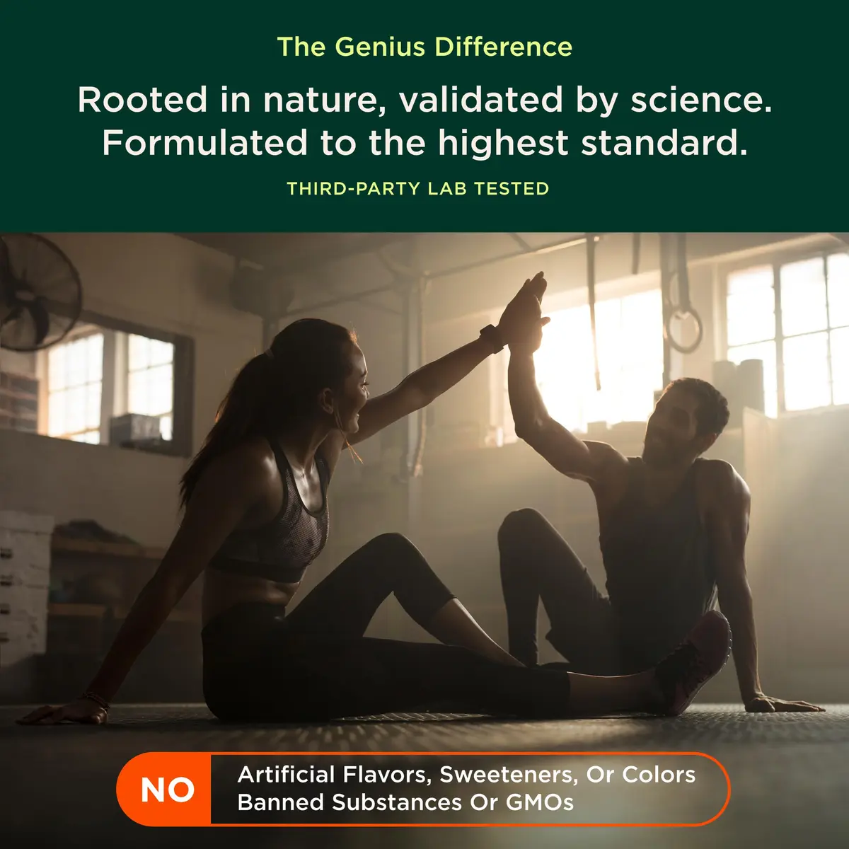 The Genius Brand Genius Joy Nootropic Mood Supplement, 100 Veggie Pills | Mood Boosting Vitamins & Minerals for Focus & Wellbeing - view 8