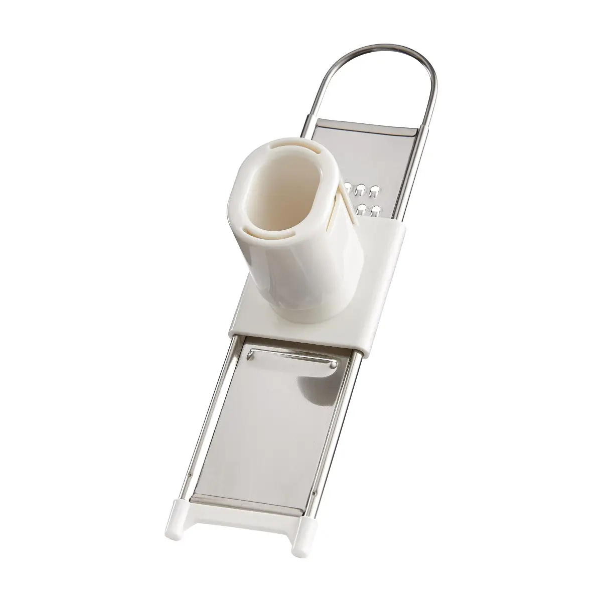 Fante's Uncle Cristian's Garlic Slicer Grater 21cm (8.75-Inches) | Stainless Steel Kitchen Tool - main product image
