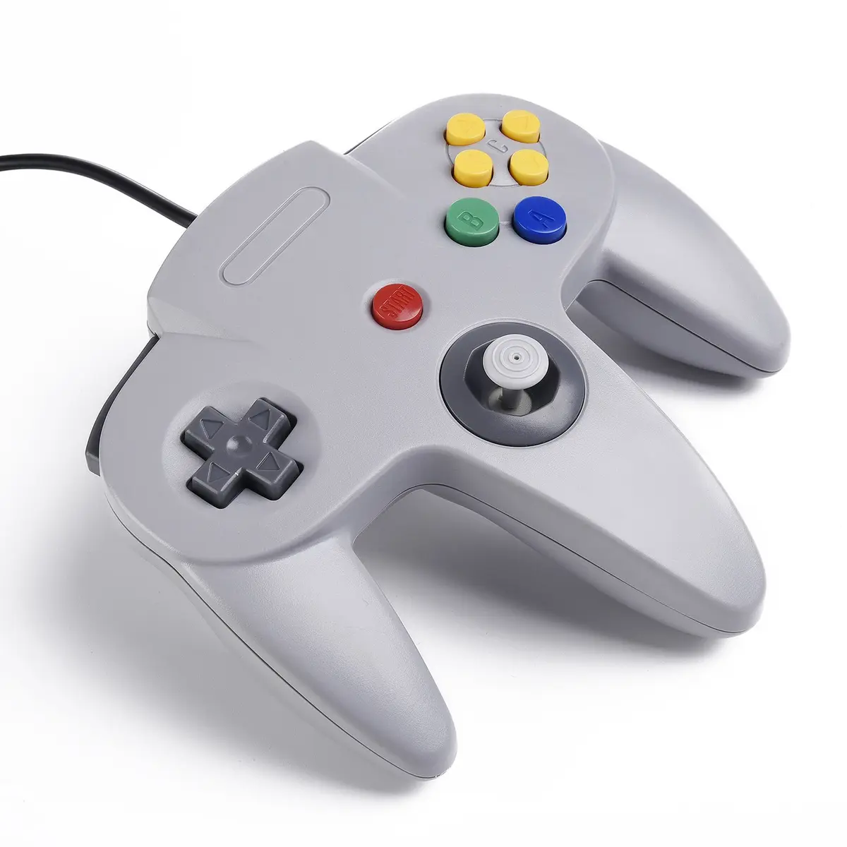 SAFFUN Classic N64 Controller Wired USB Gamepad 203.2 cm (6.6 ft) | Plug and Play for PC and Raspberry Pi - view 4