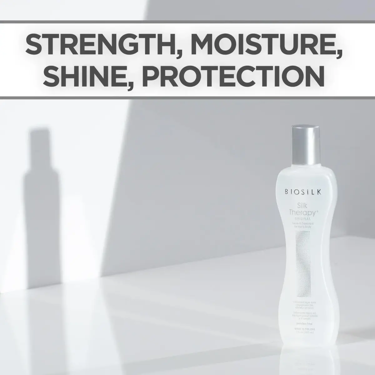 BioSilk Silk Therapy Original Leave-In Hair Treatment 207ml (7 Fl Oz) | Repairs, Smooths & Protects All Hair Types - view 4