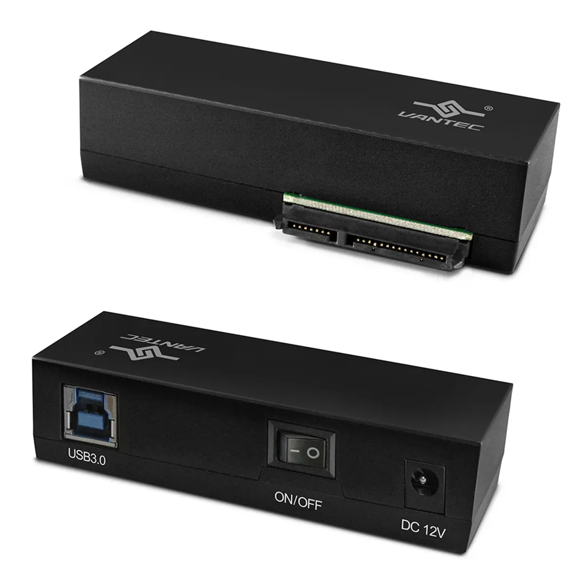 Vantec NexStar USB 3.0 to SATA 6Gbps Optical/Storage Adapter, Black | 100W Charging & 40Gbps Data Transfer - view 7