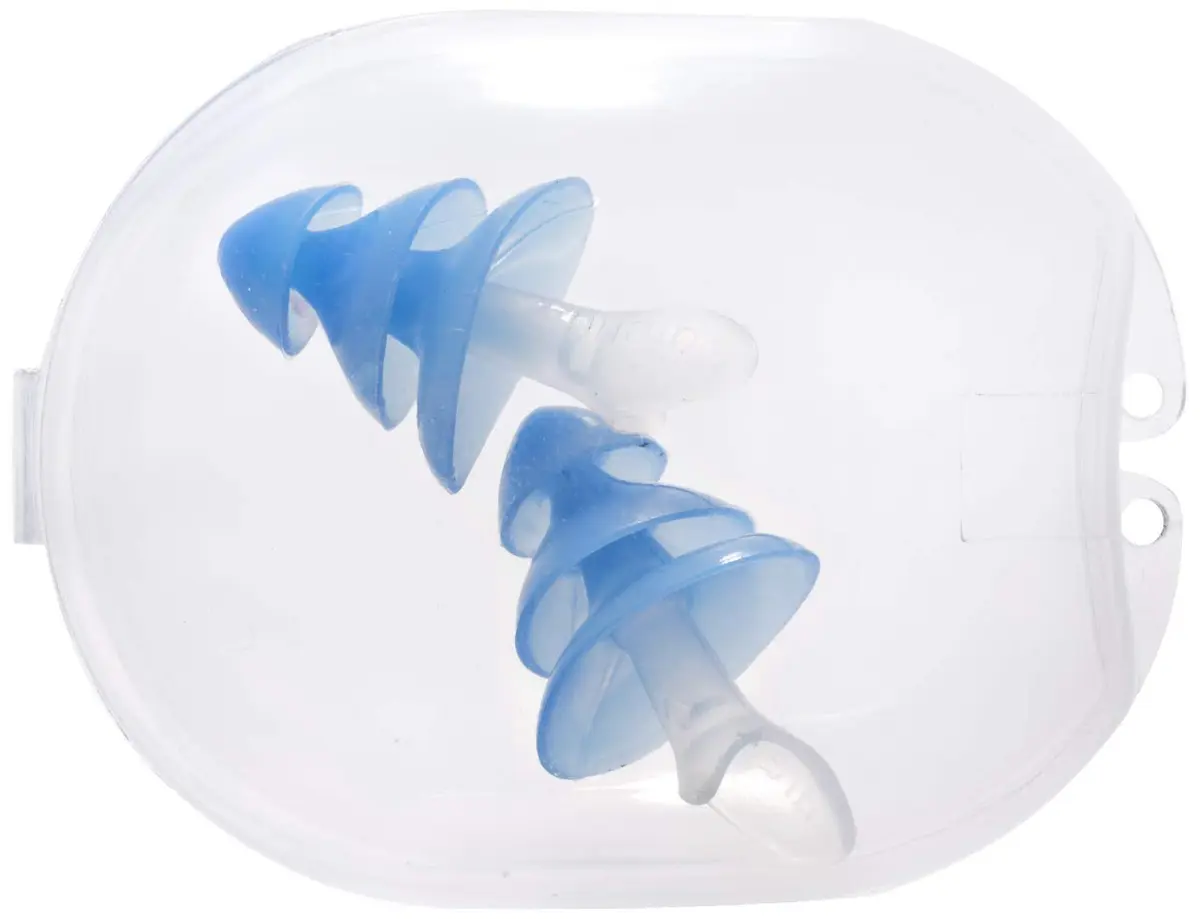 Arena Earplug Pro Swimming Ear Plugs, Blue | Water-Resistant Silicone Ear Protection - view 2