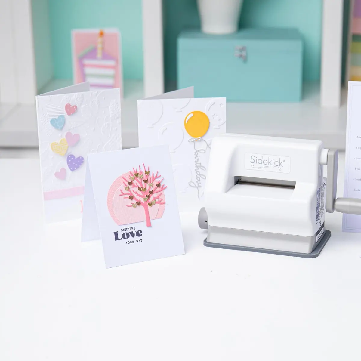 Sizzix Sidekick Starter Kit 661770 Portable Manual Die Cutting & Embossing Machine 17.5cm (6.89") Opening | Arts & Crafts - view 5