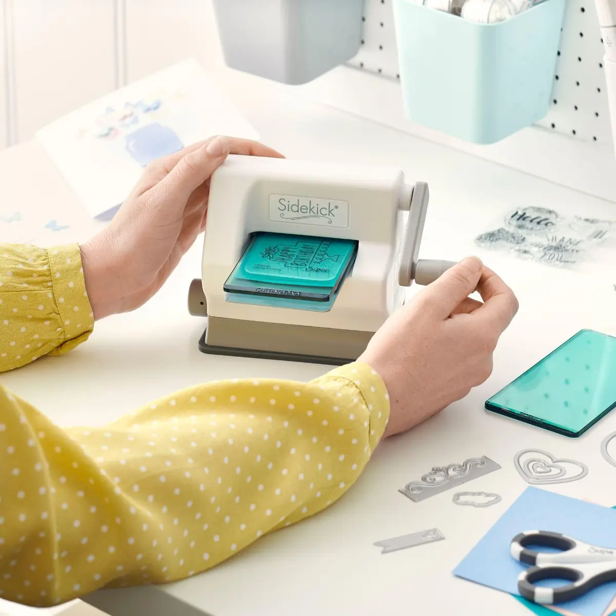 Sizzix Sidekick Starter Kit 661770 Portable Manual Die Cutting & Embossing Machine 17.5cm (6.89") Opening | Arts & Crafts - view 7