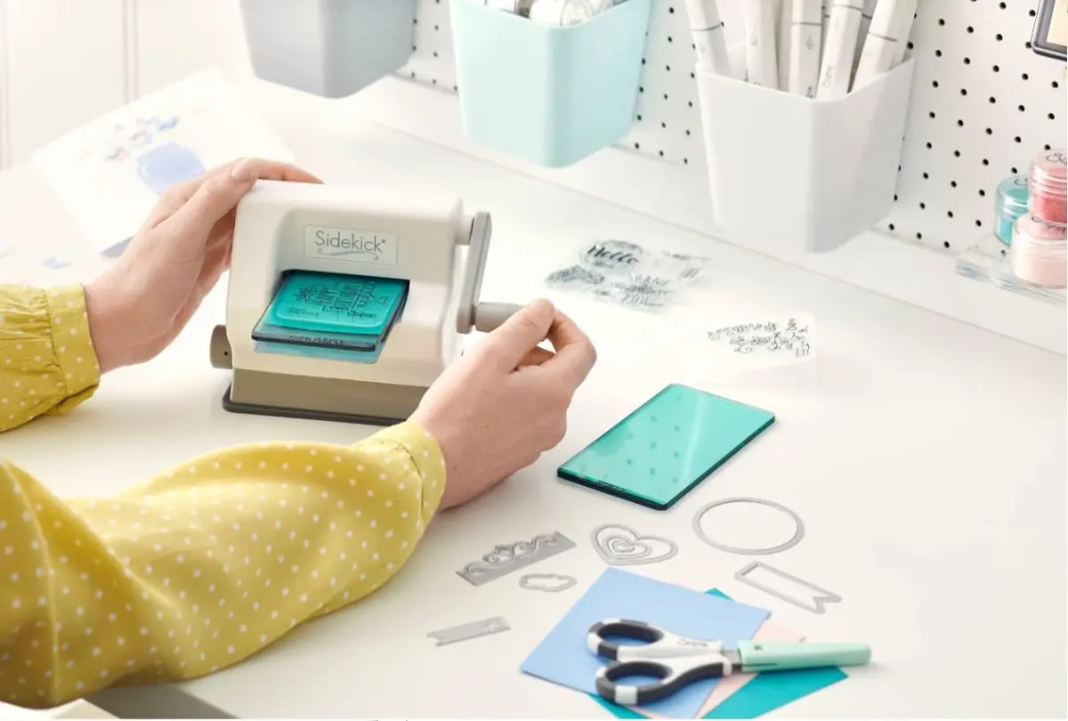 Sizzix Sidekick Starter Kit 661770 Portable Manual Die Cutting & Embossing Machine 17.5cm (6.89") Opening | Arts & Crafts - view 8
