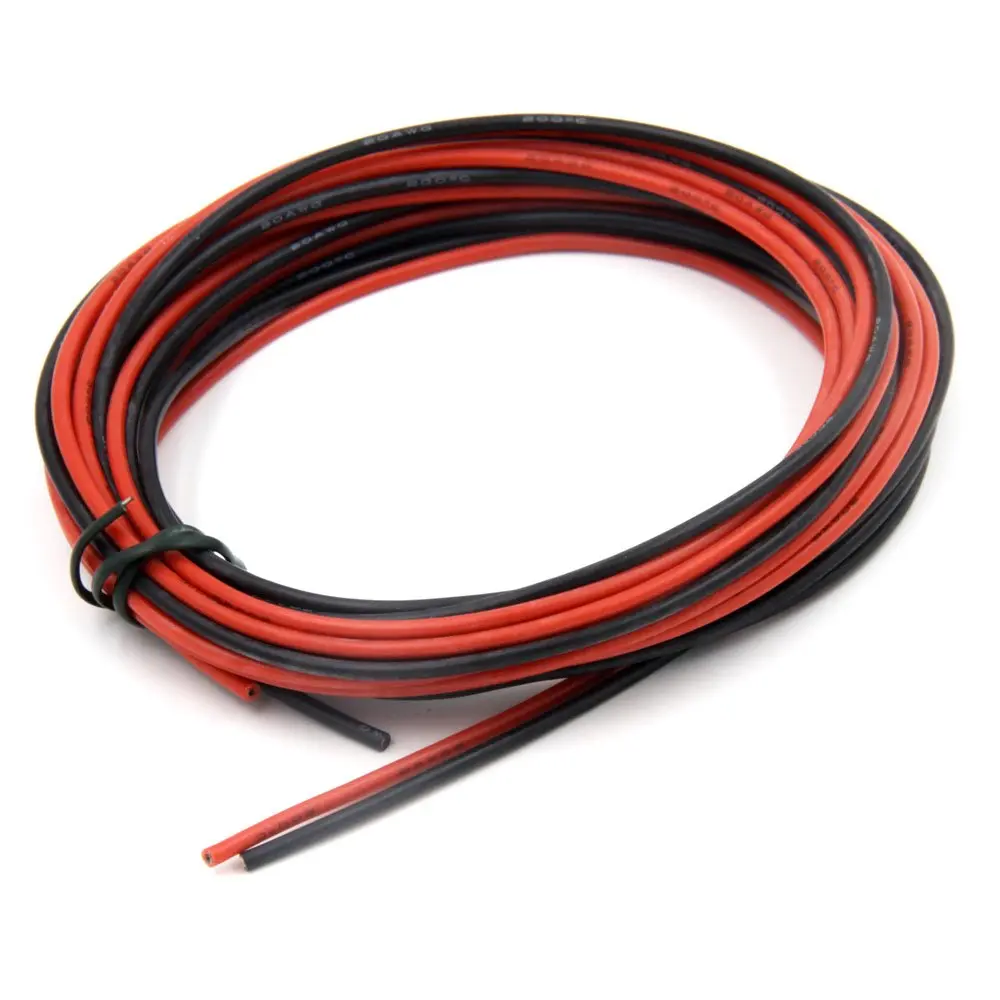 Haerkn 20awg Silicone Electrical Wire Cable 10ft Black & Red | High Temp, 600V, Tinned Copper - view 8