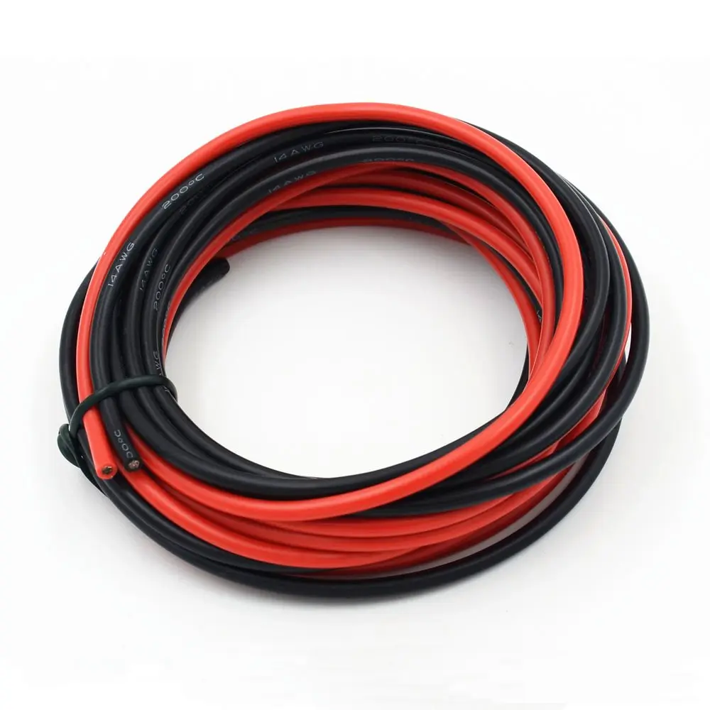 Haerkn 14awg Silicone Electrical Wire Cable 2 Colors 10ft Each | High Temp, 600V, 20A - view 9