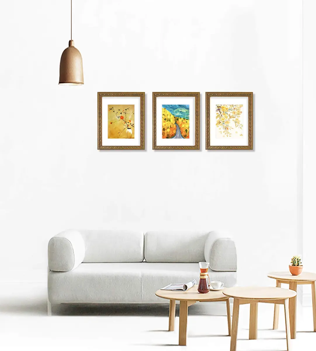 Golden State Art 11x14 Bronze Photo Frame White Mat for 8x10 Real Glass | Elegant Wall & Tabletop Decor - view 4