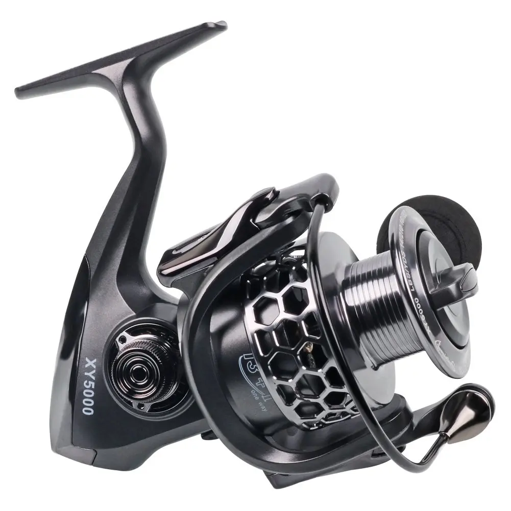Sougayilang XY4000 Spinning Fishing Reel 380g (13.4 oz) | 13+1BB Ultra Smooth Aluminum with Free Spare Graphite Spool - view 3