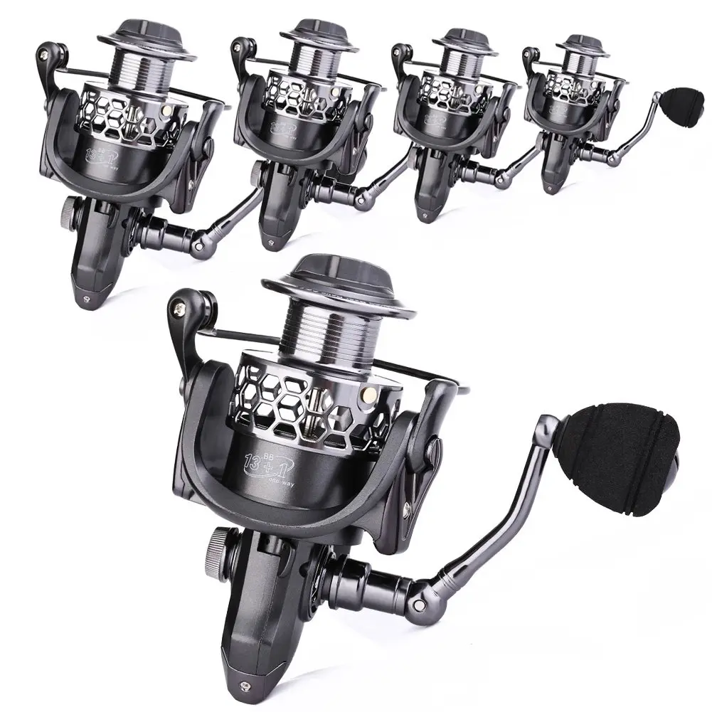 Sougayilang XY1000 Spinning Fishing Reel 210g (7.4oz) | 13+1BB Ultra Smooth Lightweight Aluminium - view 8