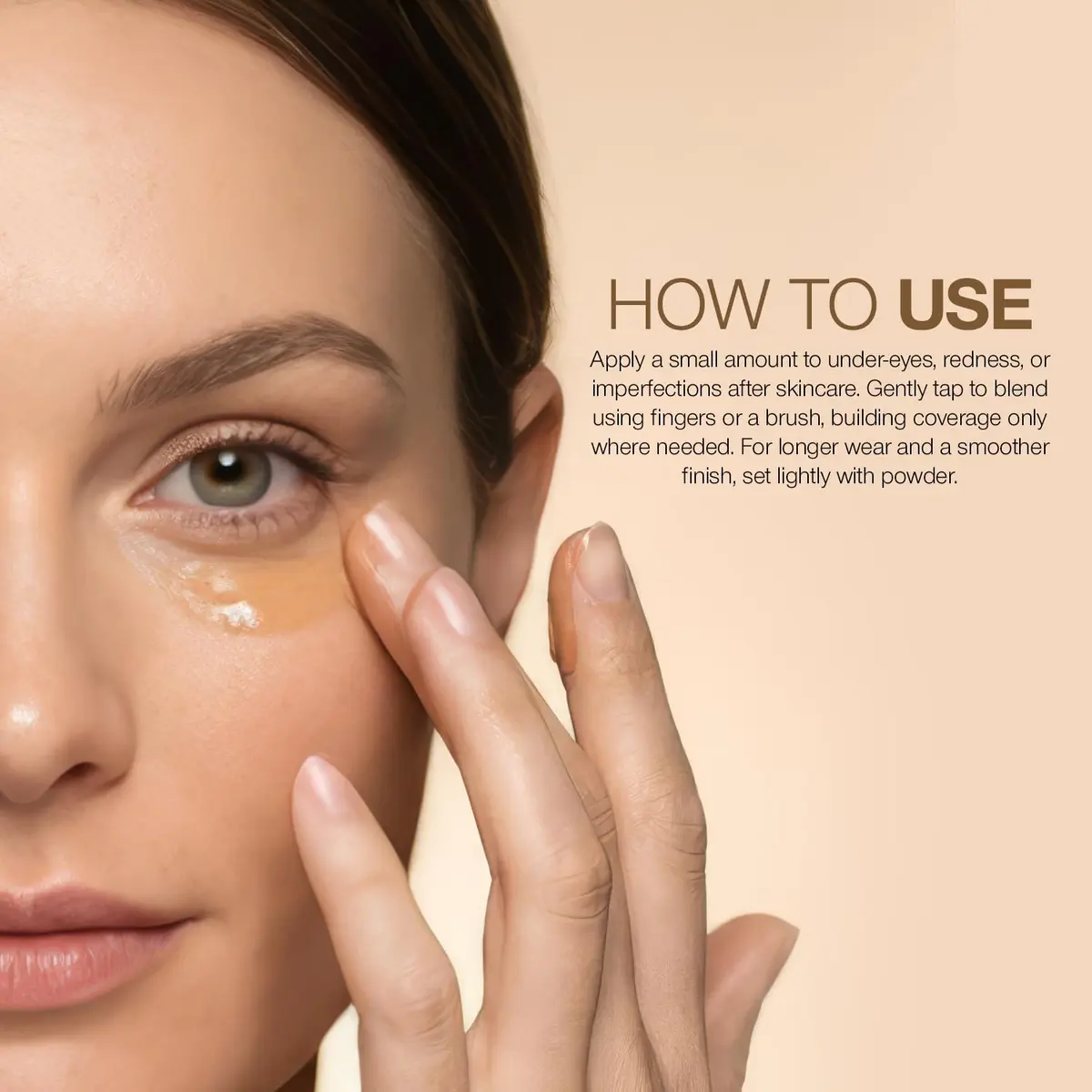 Palladio Full Coverage Concealer Creamy Face & Under Eye Formula 9.92g (0.35 oz) | Botanical Blend for Hydration - view 7