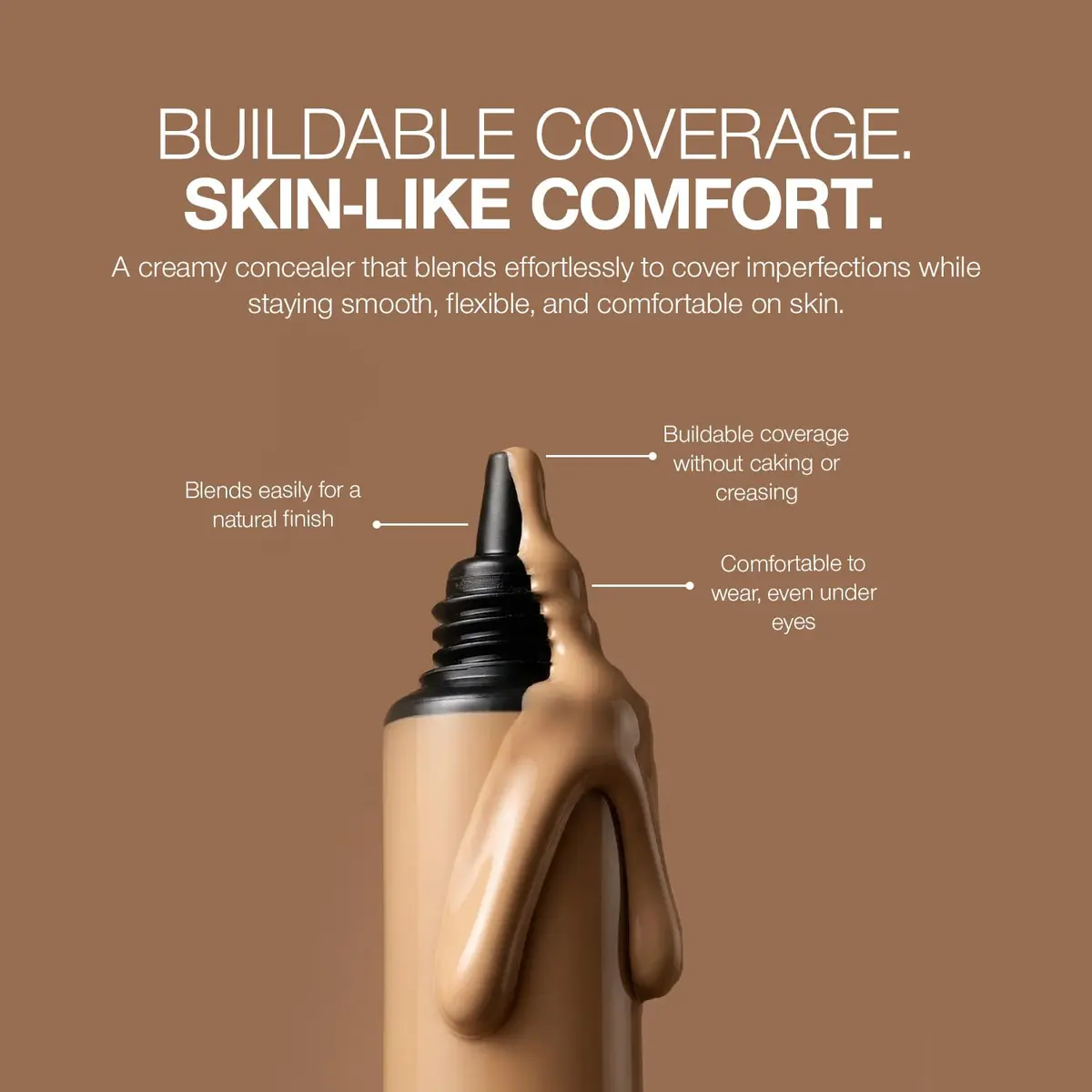 Palladio Full Coverage Concealer Creamy Face & Under Eye Formula 9.92g (0.35 oz) | Botanical Blend for Hydration - view 4