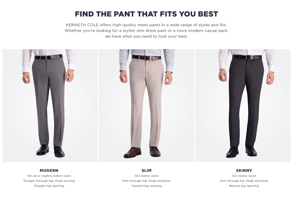 Kenneth Cole REACTION Men's Slim Fit Flat Front Dress Pant, Charcoal 32W x 30L | Stretch & Comfort for Work & Casual - view 4