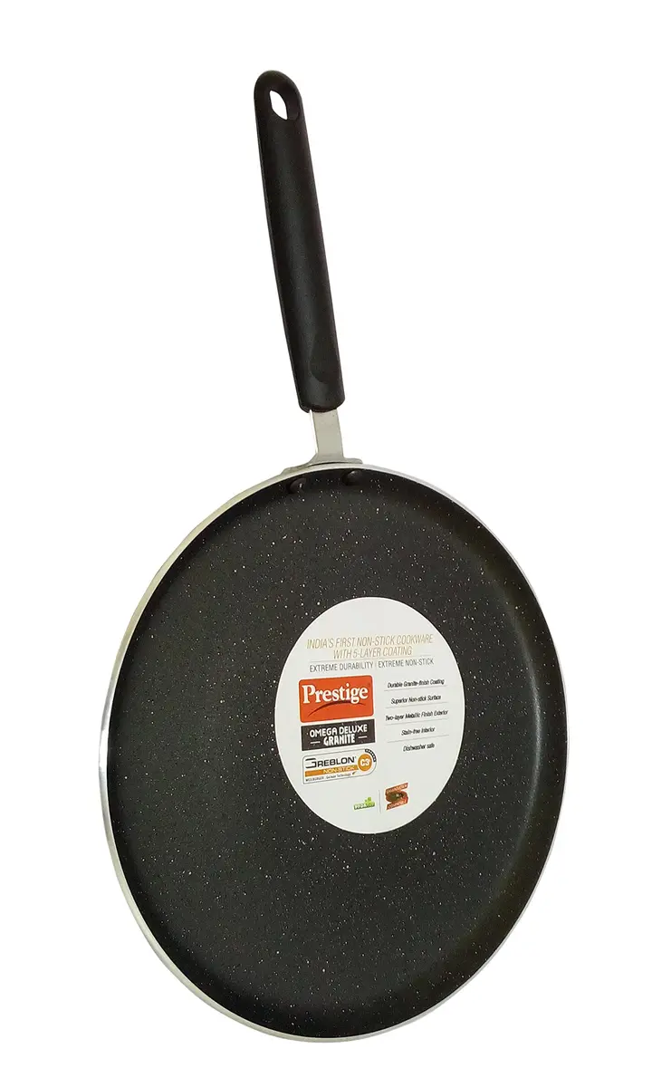 Prestige Manttra Omega Deluxe Granite Omni Dosa Tawa 280mm (11 inch) | Non-Stick Dosa Pan for Indian Kitchens - view 3