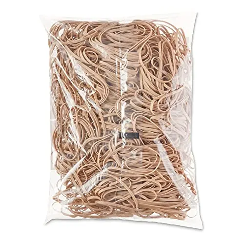 Amazon Basics Rubber Bands Size 33 (3.5 x 0.125 Inch) | 15,000 Bands Total (25 lb Pack) - view 3