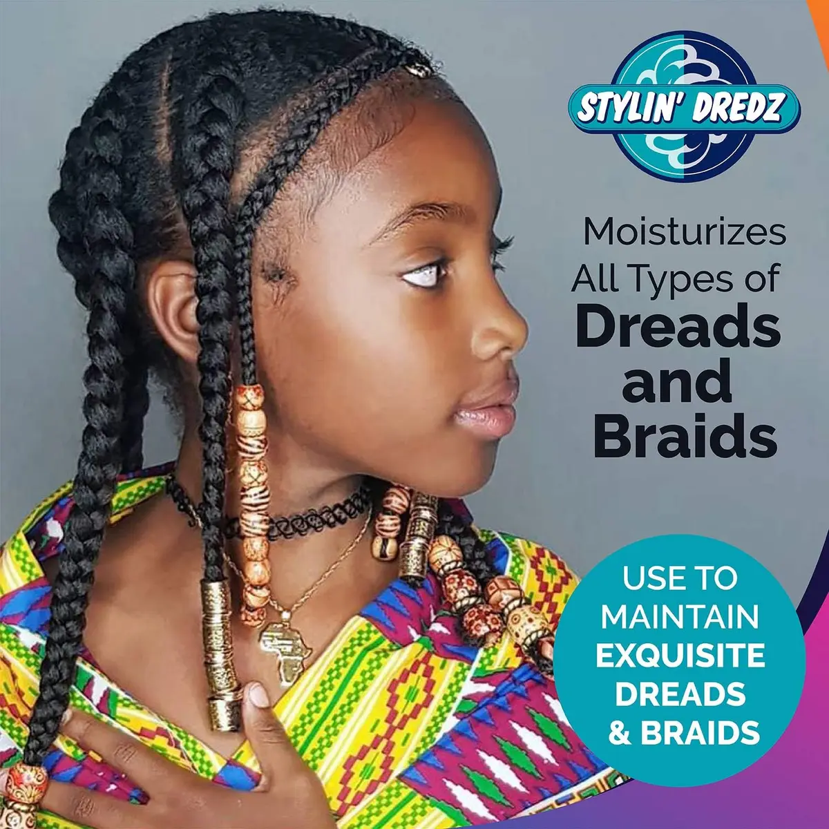 Stylin Dredz Moisture Splash Conditioning Braid Spray 350 ml Pack of 2 | Moisturizes & Soothes Dry Scalps - view 6