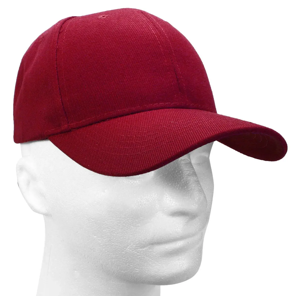 Falari Baseball Cap Adjustable Size for Running Workouts and Outdoor Activities All Seasons (1pc Burgundy) | Classic Sport Style - view 5