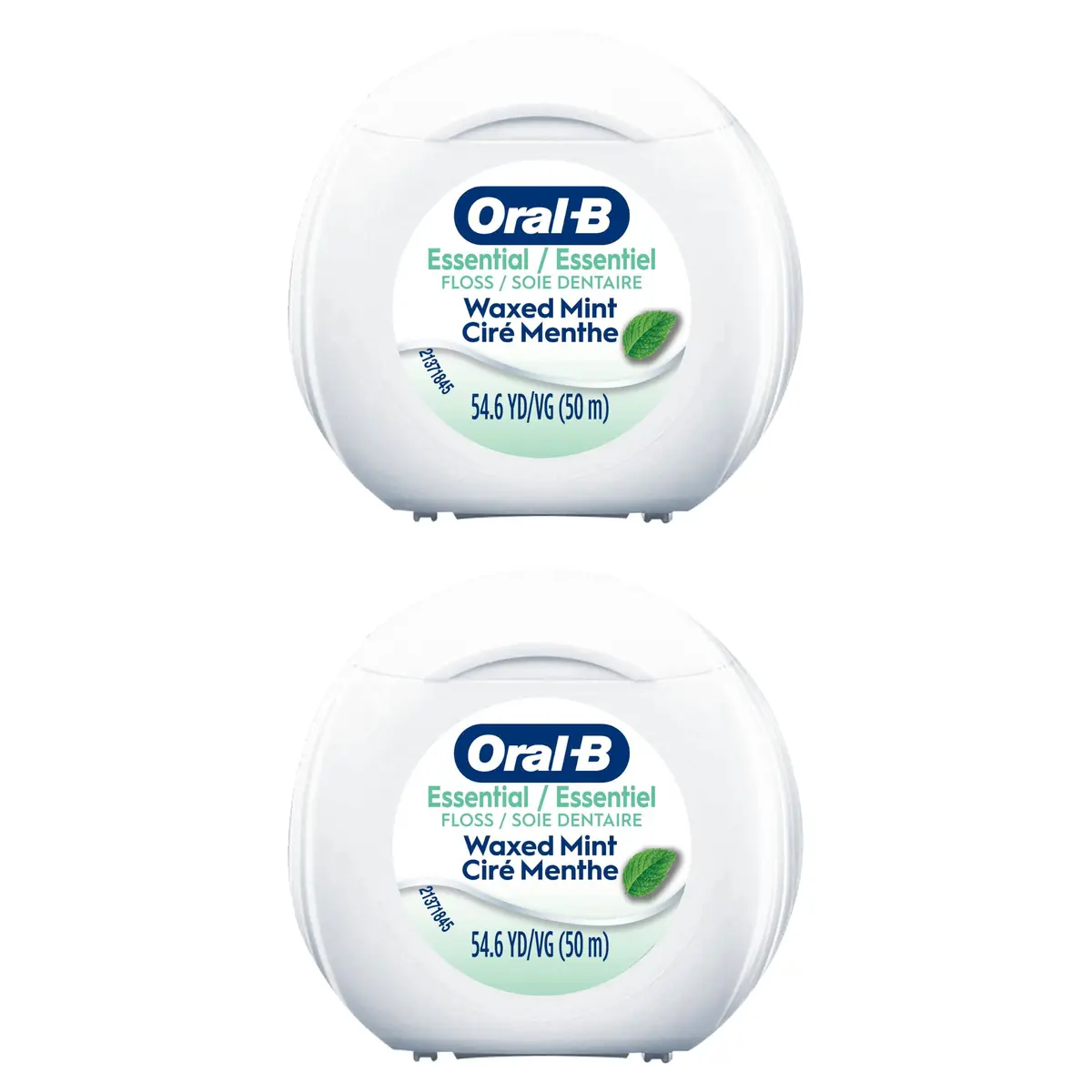 Oral-B EssentialFloss Mint Dental Floss Waxed Shred Resistant 50m (164ft) | Cavity Defense - view 7