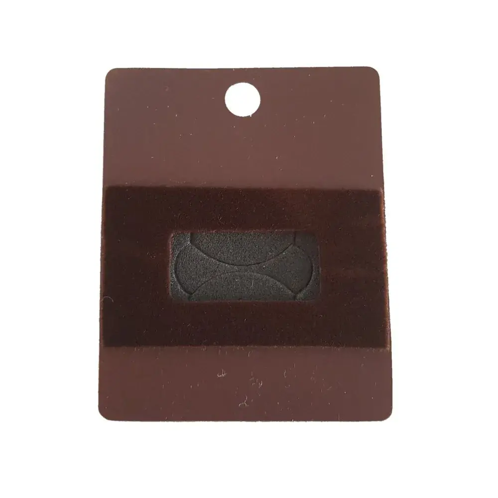 N'ice Packaging Cordovan Shade Ring Display Cards 50-Pack | 4.8 cm x 6 cm (1.88" x 2.38") - view 2