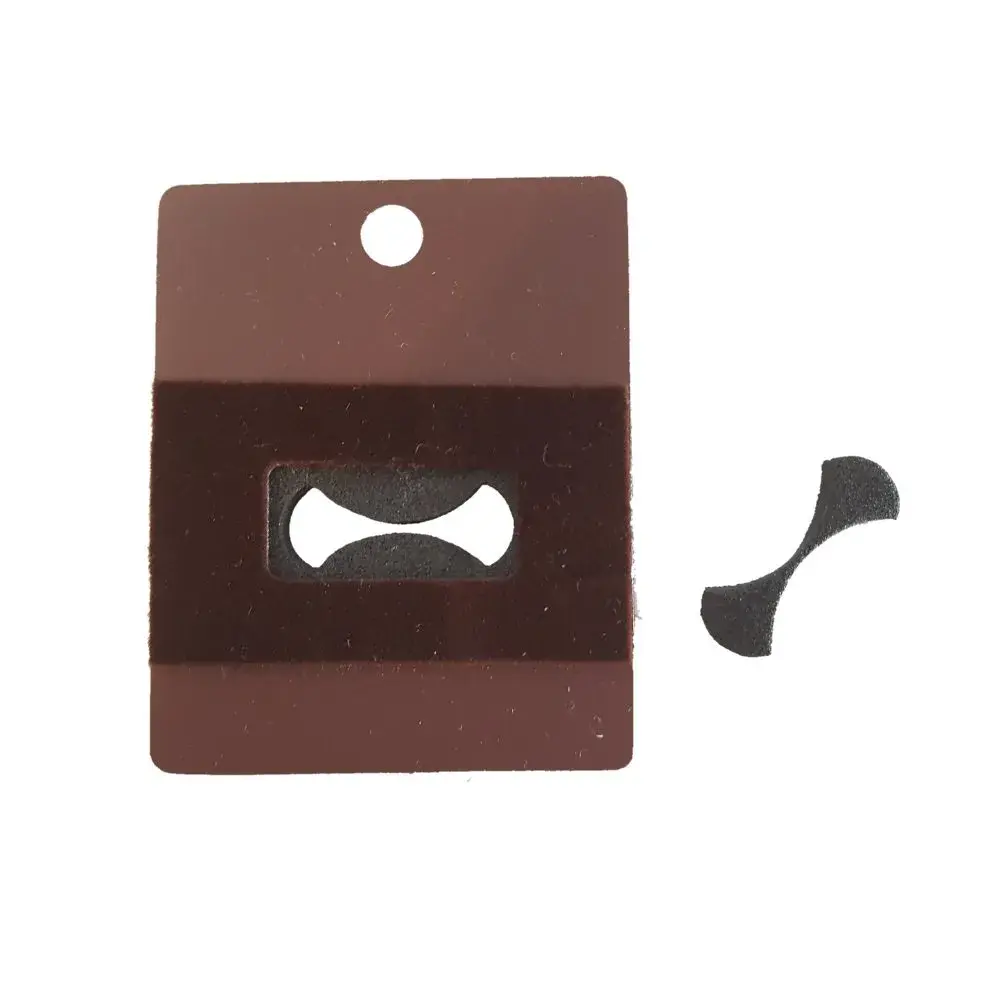 N'ice Packaging Cordovan Shade Ring Display Cards 50-Pack | 4.8 cm x 6 cm (1.88" x 2.38") - view 3
