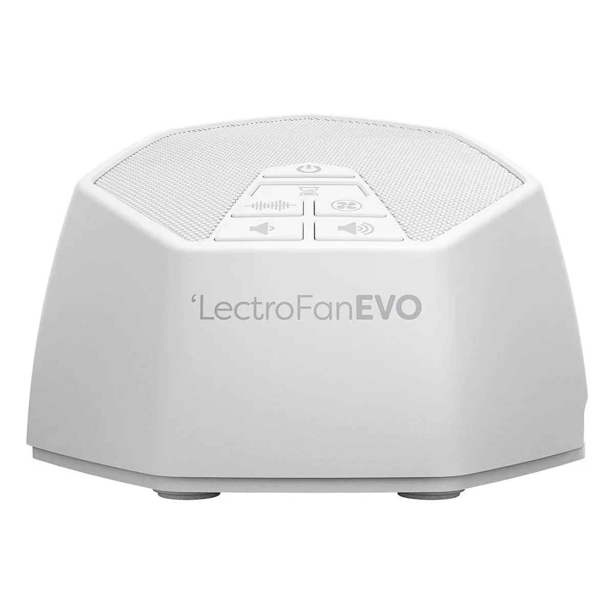 LectroFan EVO Sound Machine White | 22 Non-Looping Sounds, 120cm (4.7in) Compact Design - main product image