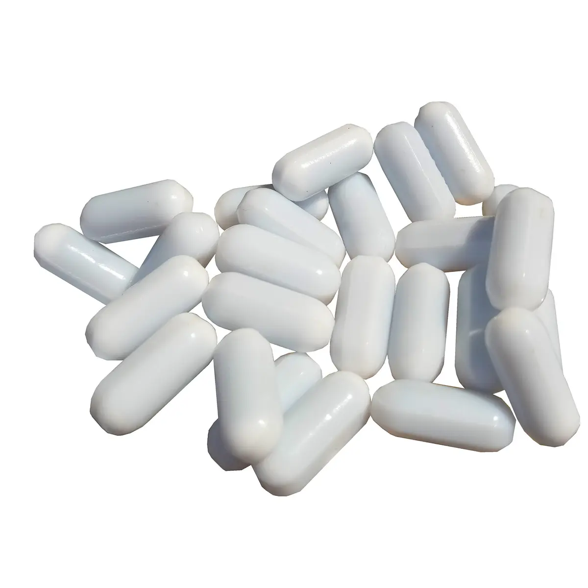 BBTCTY Magnetic Stirrer Stir Bar PTFE 6X15mm Cylinder 10PCS | High Temp & Corrosion Resistant - view 2