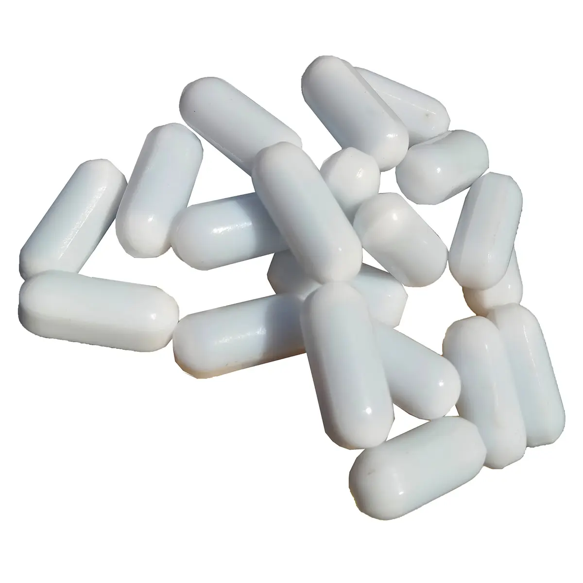 BBTCTY Magnetic Stirrer Stir Bar PTFE 6X15mm Cylinder 10PCS | High Temp & Corrosion Resistant - view 4