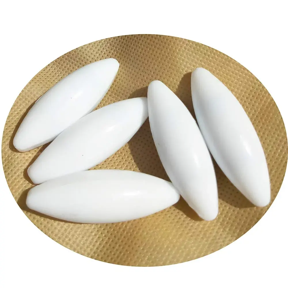 BBTCTY Olive Shape PTFE Magnetic Stirrer Mixer Stir Bars, 17mm x 50mm, Pack of 3 - main product image