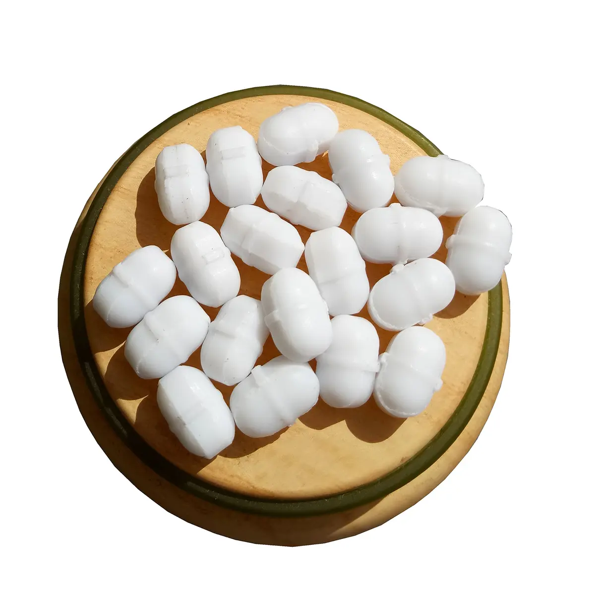 BBTCTY Magnetic Stirrer Stir Bars 6mmx10mm (10PCS) | PTFE Coated Cylinder with Pivot Ring Shape - main product image