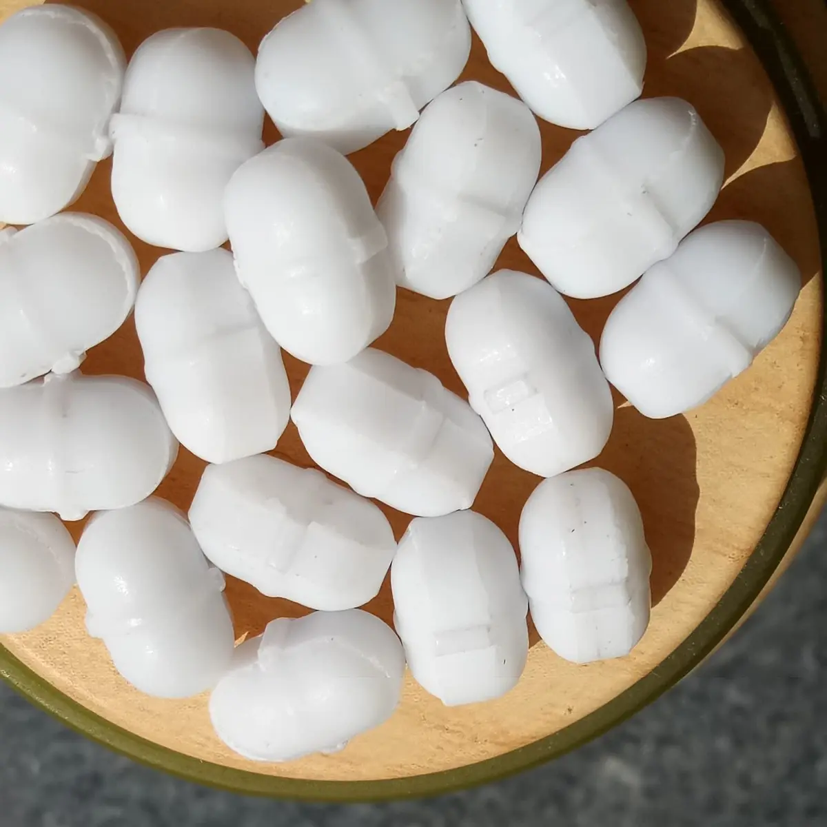 BBTCTY Magnetic Stirrer Stir Bars 6mmx10mm (10PCS) | PTFE Coated Cylinder with Pivot Ring Shape - view 2
