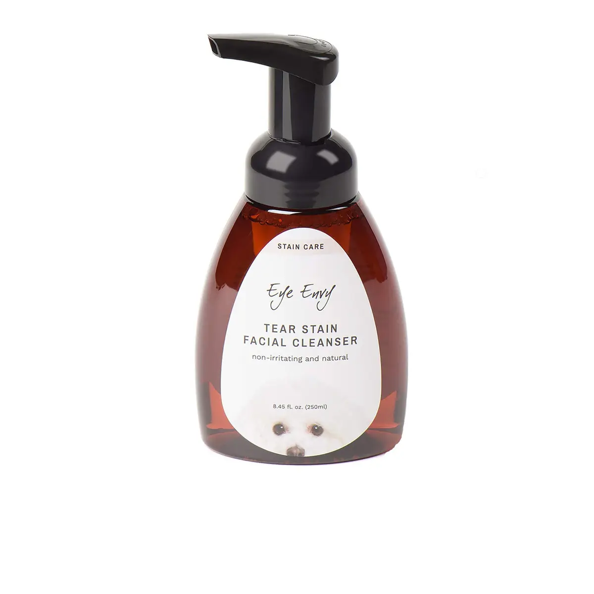 Eye Envy Tear Stain Facial Cleanser for Dogs & Cats 250ml (8.45 fl. oz.) | Gentle Foaming Formula for Eye Debris & Stains - main product image