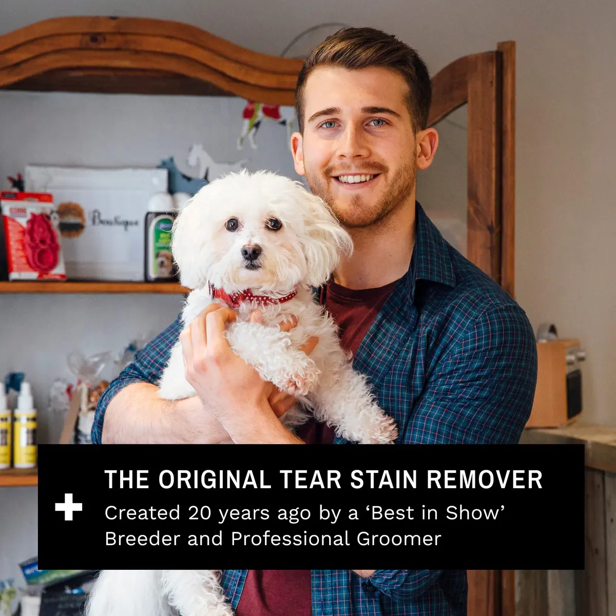 Eye Envy Tear Stain Facial Cleanser for Dogs & Cats 250ml (8.45 fl. oz.) | Gentle Foaming Formula for Eye Debris & Stains - view 8