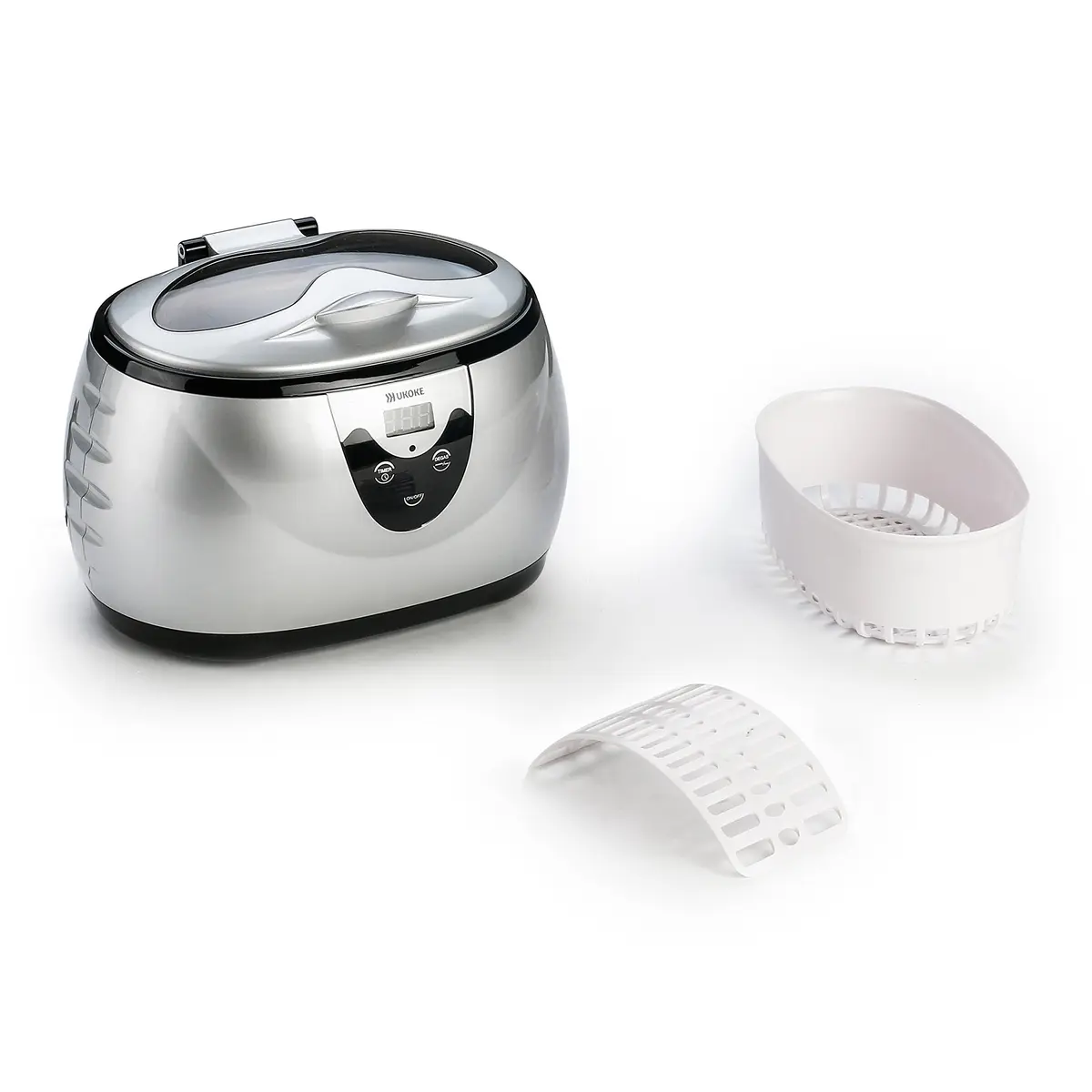 Ukoke UUC06S Ultrasonic Cleaner 600ml (0.6L) | Professional Jewelry, Eyeglass, Watch Sonic Cleaner - view 6