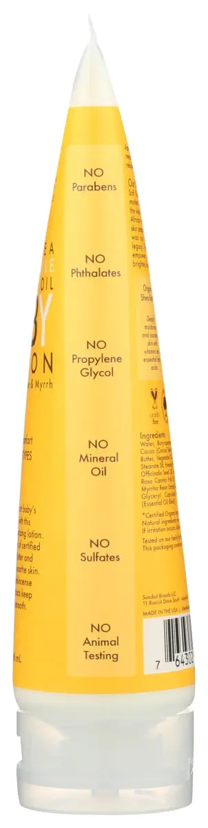SheaMoisture Baby Lotion for Dry Skin Raw Shea, Chamomile & Argan Oil 240ml (8 Fl Oz) | Hypoallergenic for Sensitive Skin - view 7