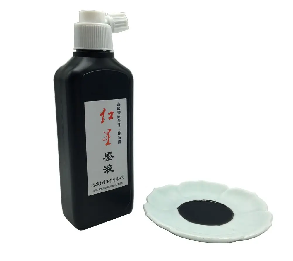 Easyou Redstar Liquid Ink 180ml (6.35 fl oz) | Traditional Calligraphy & Brush Painting - main product image