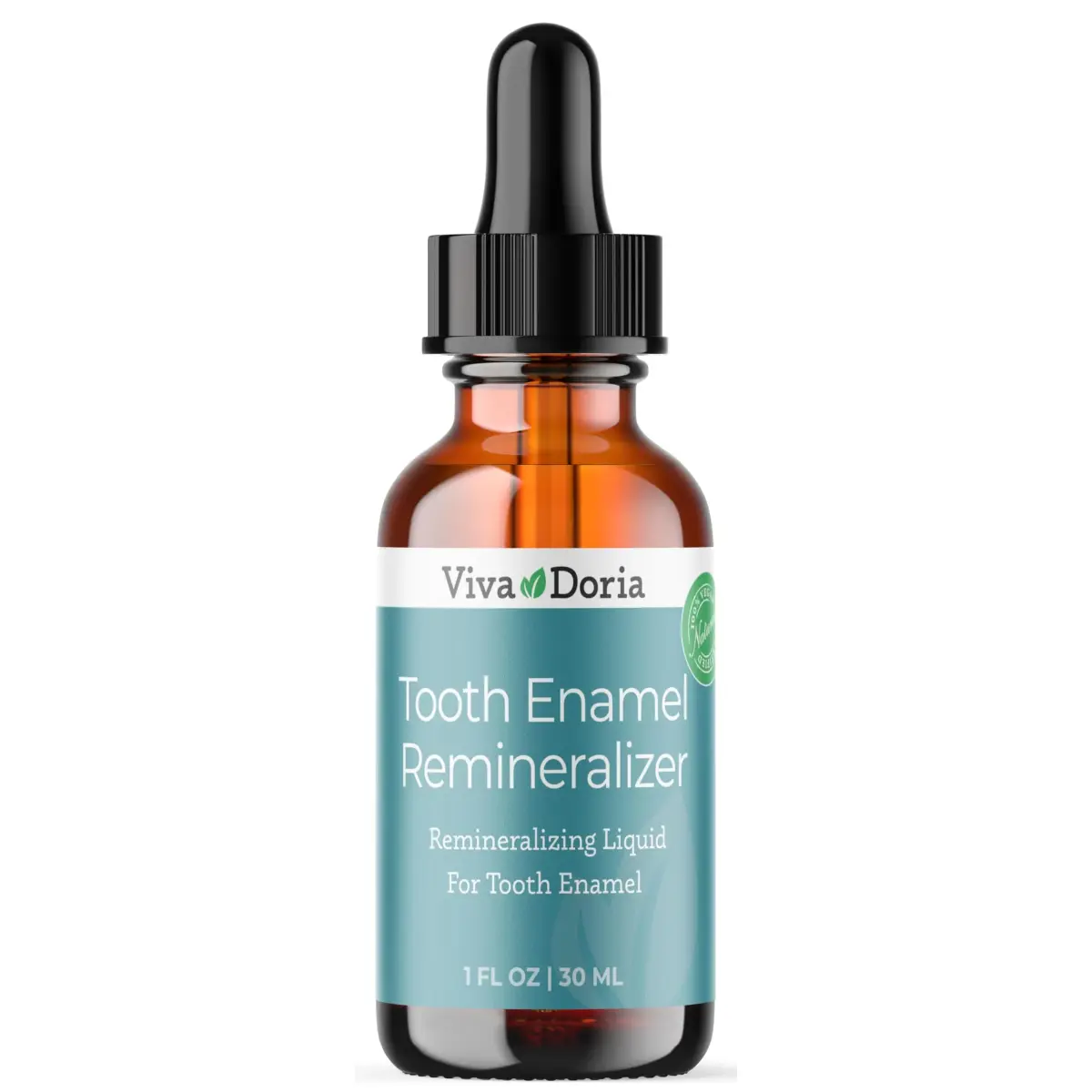 Viva Doria Enamel Remineralizing Liquid 29.57ml (1 fl oz) | Strengthens Enamel & Gum Health - main product image